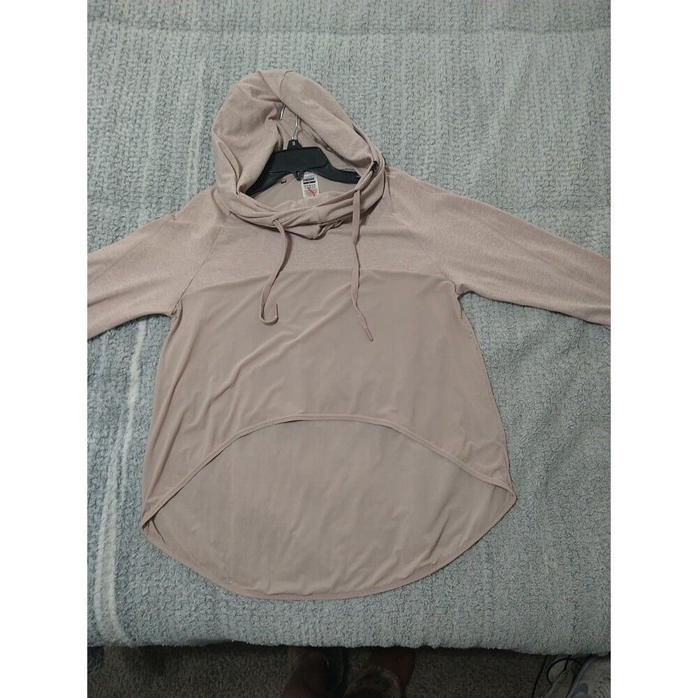 Gymshark Hooded Sheer Long Sleeve Hoodie Medium Athletic Cozy